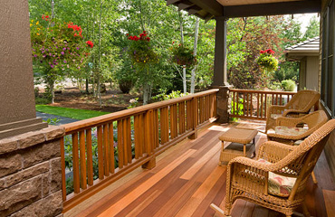 Cedar Decking in Canyon Country