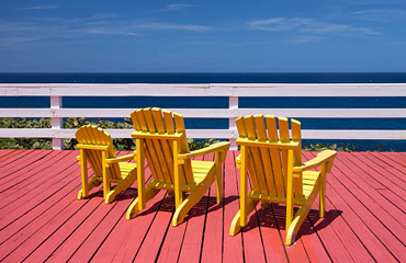 Redwood Decking in Canyon Country