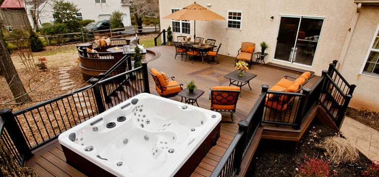 Creative Custom Decks Design in Canyon Country, CA