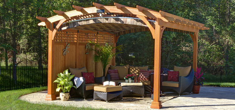 Modern Wood Pergola Installation in Canyon Country, CA